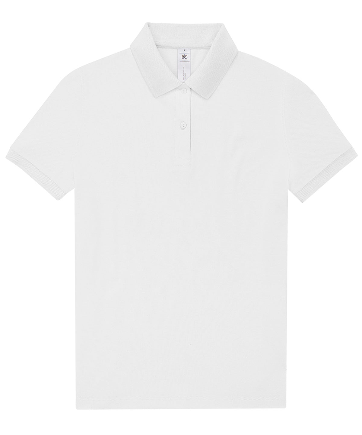 B&C Collection My Polo 210 Short Sleeve Lightweight Shirt - White / XS / Women - Shirts