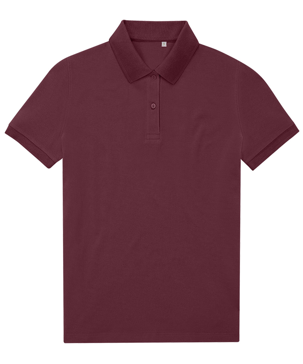 B&C Collection My Eco Polo 65/35 Women Burgundy - XS - Shirts