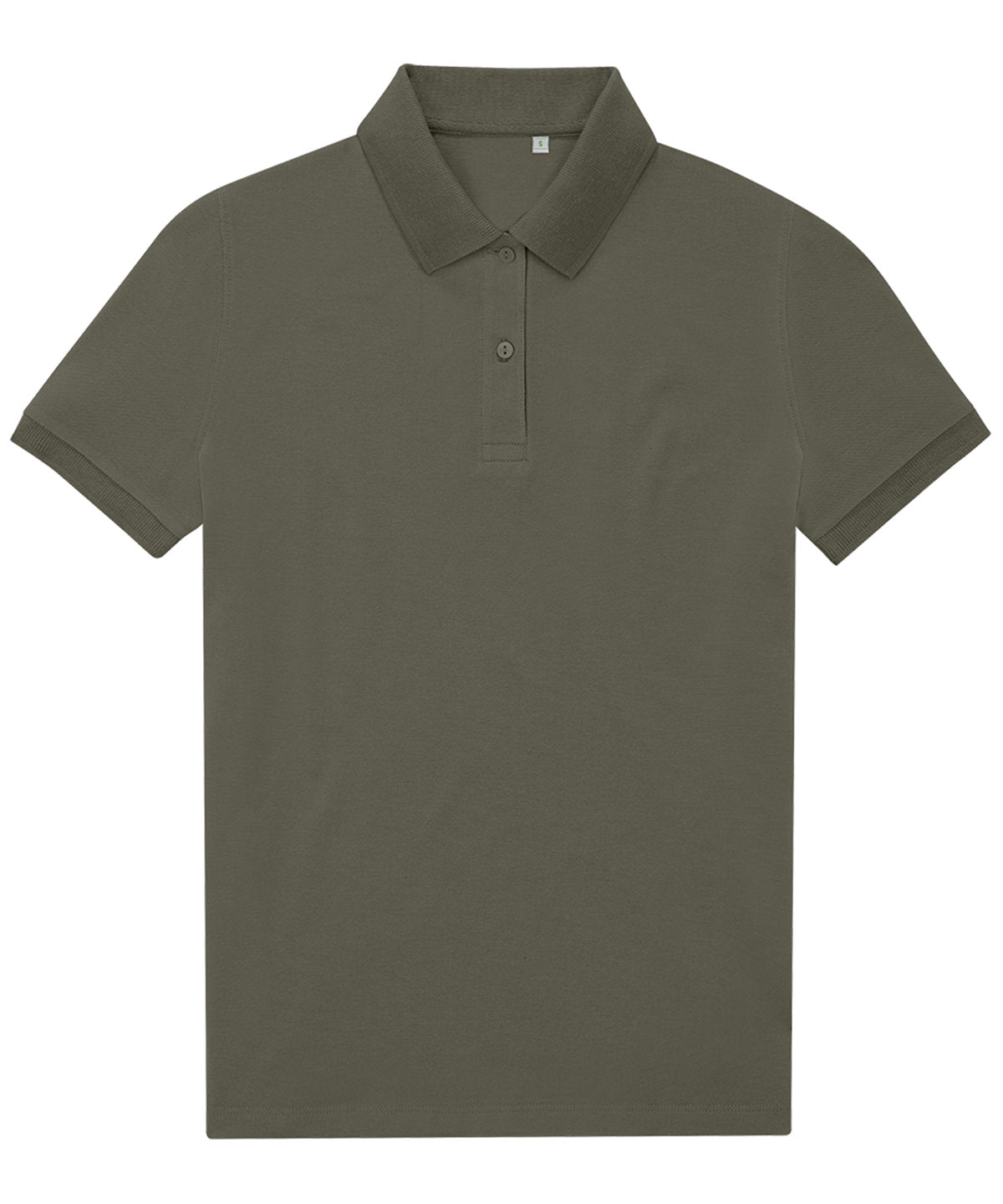 B&C Collection My Eco Polo 65/35 Women Camo Green - XS - Shirts
