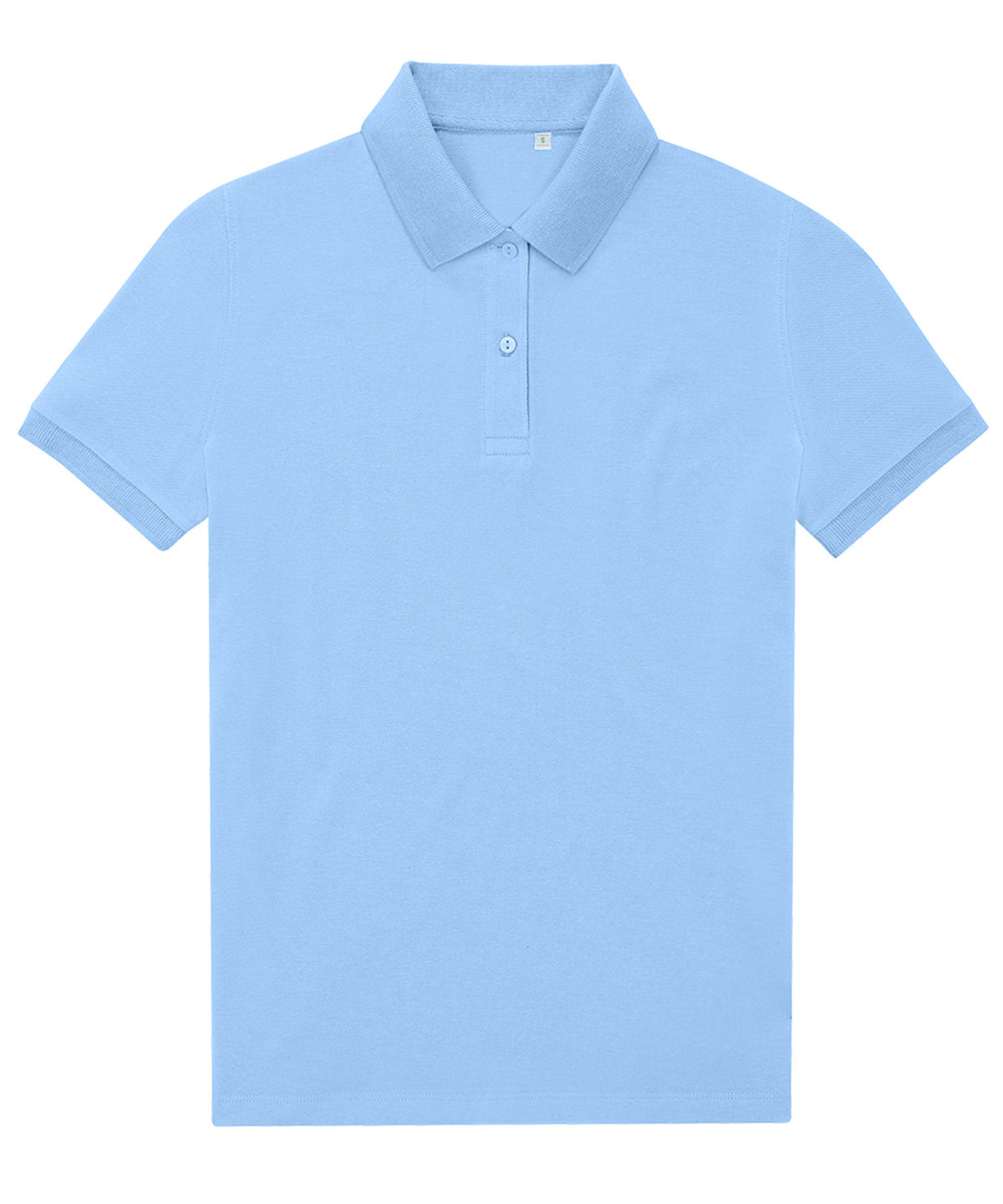 B&C Collection My Eco Polo 65/35 Women Lotus Blue - XS - Shirts