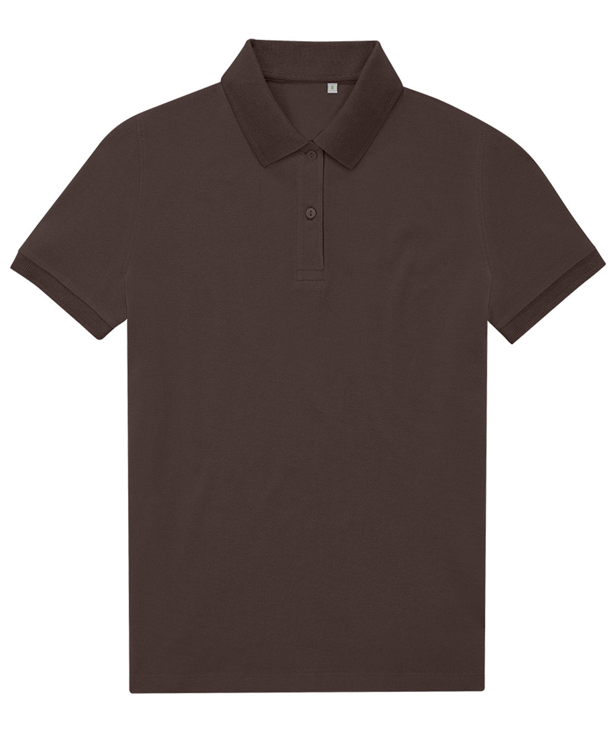B&C Collection My Eco Polo 65/35 Women Roasted Coffee - XS - Shirts