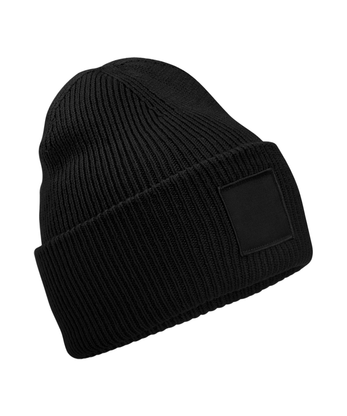 Beechfield - Deep-cuffed tonal patch beanie - B336R