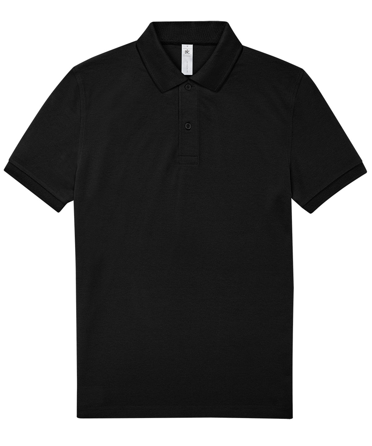 B&C Collection My Polo 210 Short Sleeve Lightweight Shirt - Black / S / 180 Unisex - Shirts