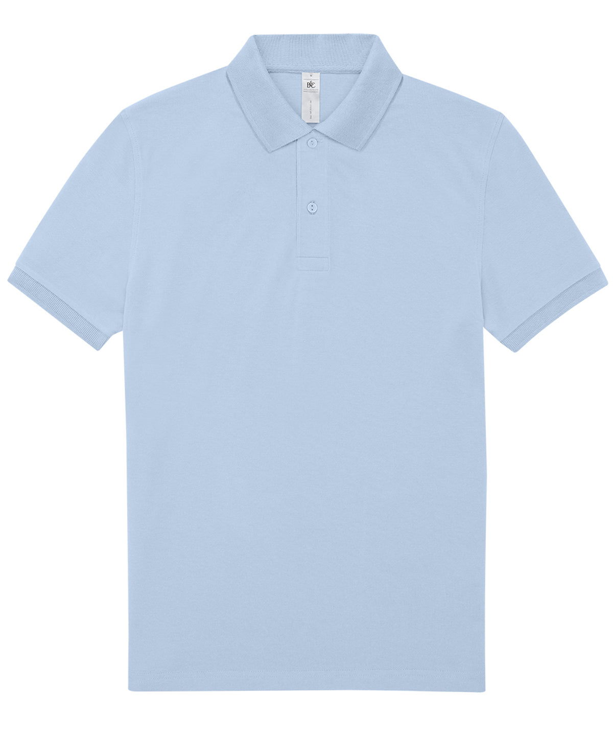 B&C Collection My Polo 210 Short Sleeve Lightweight Shirt - Blush Blue / S / 180 Unisex - Shirts