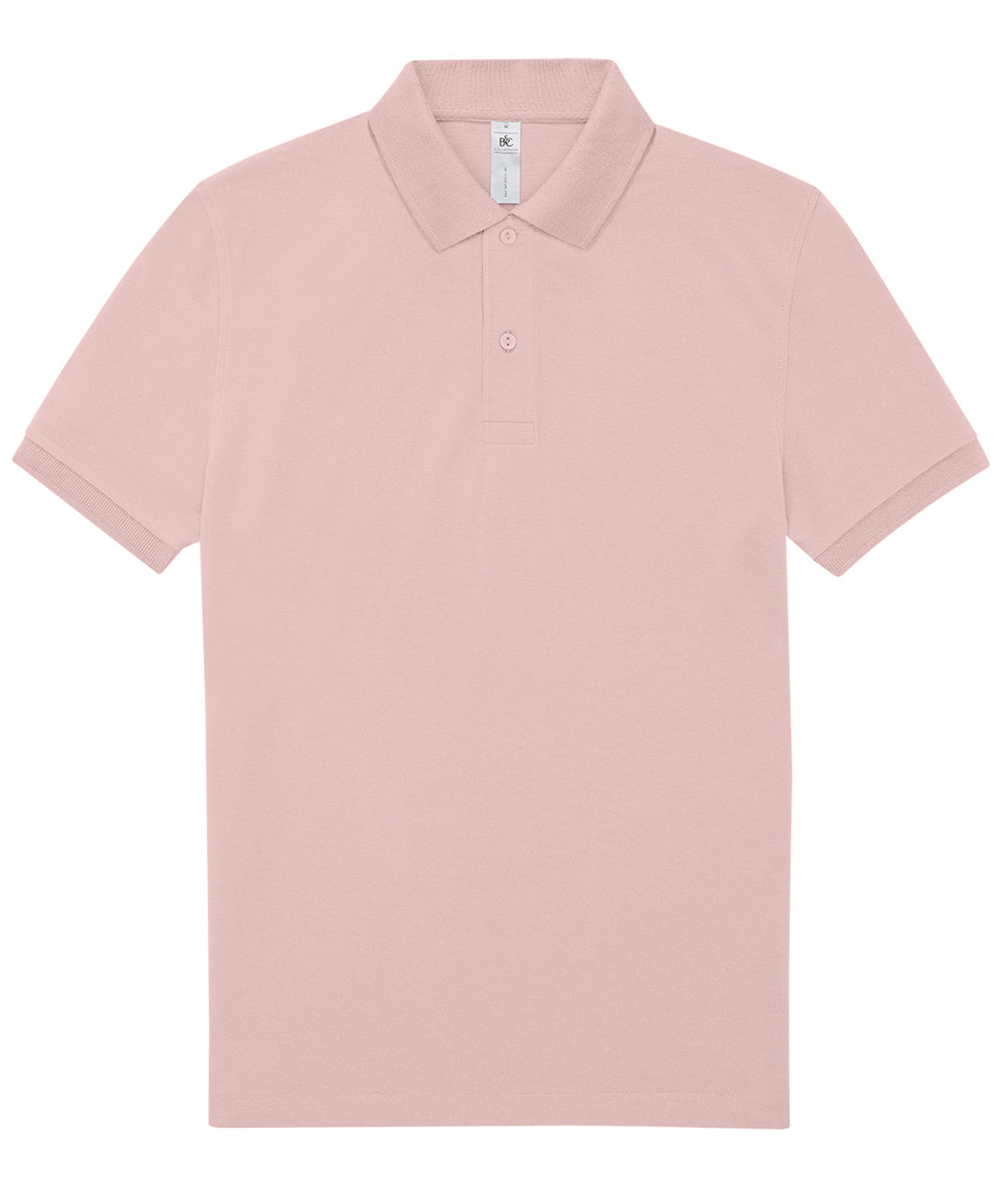 B&C Collection My Polo 210 Short Sleeve Lightweight Shirt - Blush Pink / S / 180 Unisex - Shirts