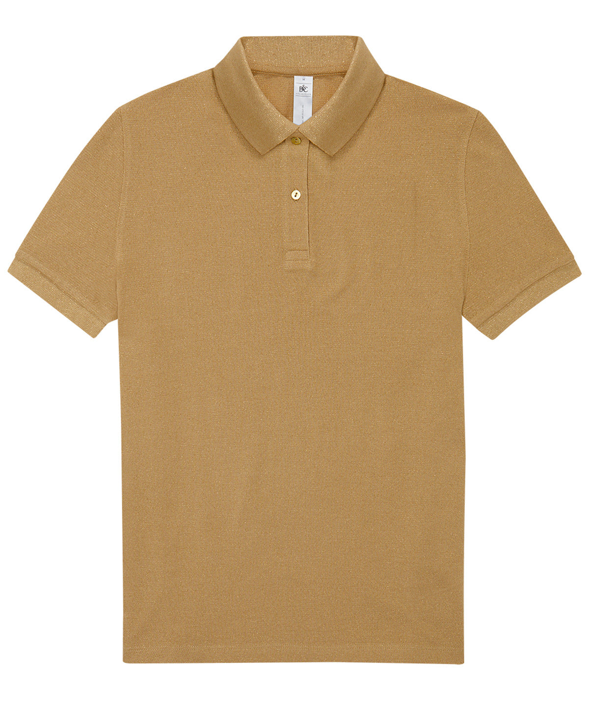 B&C Collection My Polo 210 Short Sleeve Lightweight Shirt - Meta Gold / S / 180 Unisex - Shirts