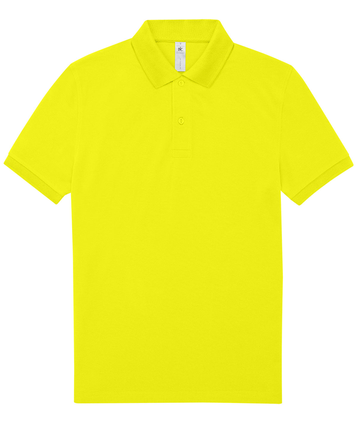 B&C Collection My Polo 180 Pixel Lime - S - Shirts