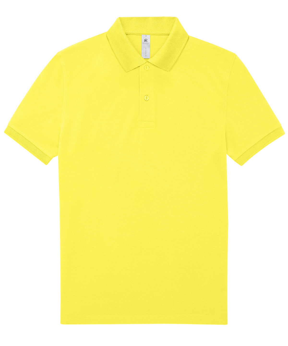 B&C Collection My Polo 210 Short Sleeve Lightweight Shirt - Solar Yellow / S / 180 Unisex - Shirts