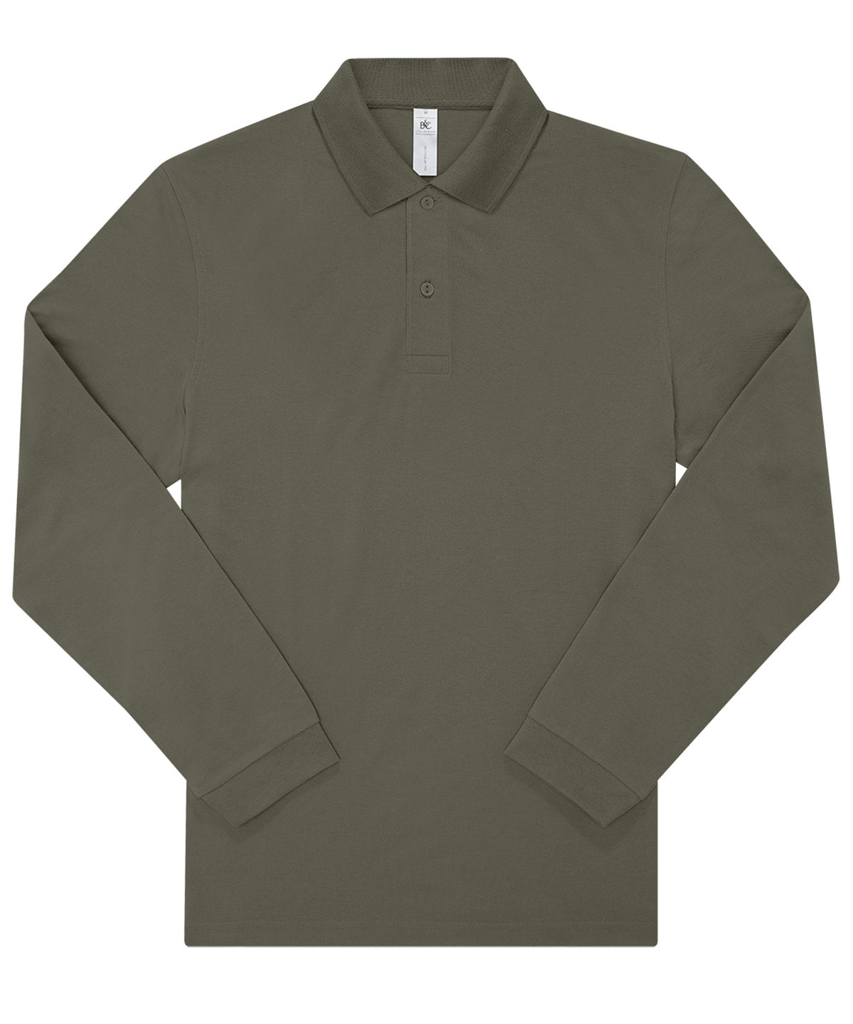 B&C Collection My Polo 210 Short Sleeve Lightweight Shirt - Camo Green / S / 180 Unisex LSL - Shirts