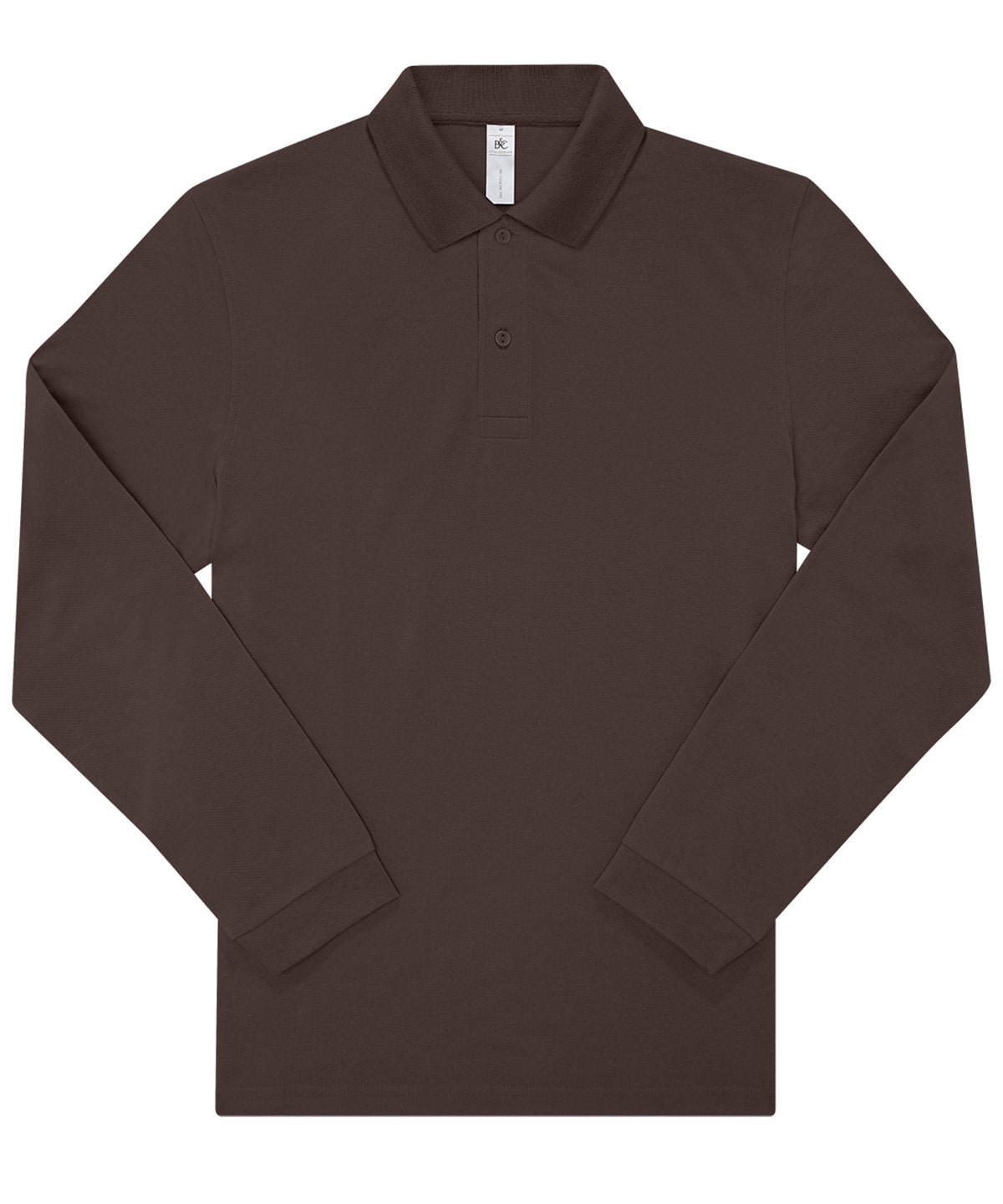 B&C Collection My Polo 210 Short Sleeve Lightweight Shirt - Roasted Coffee / S / 180 Unisex LSL - Shirts