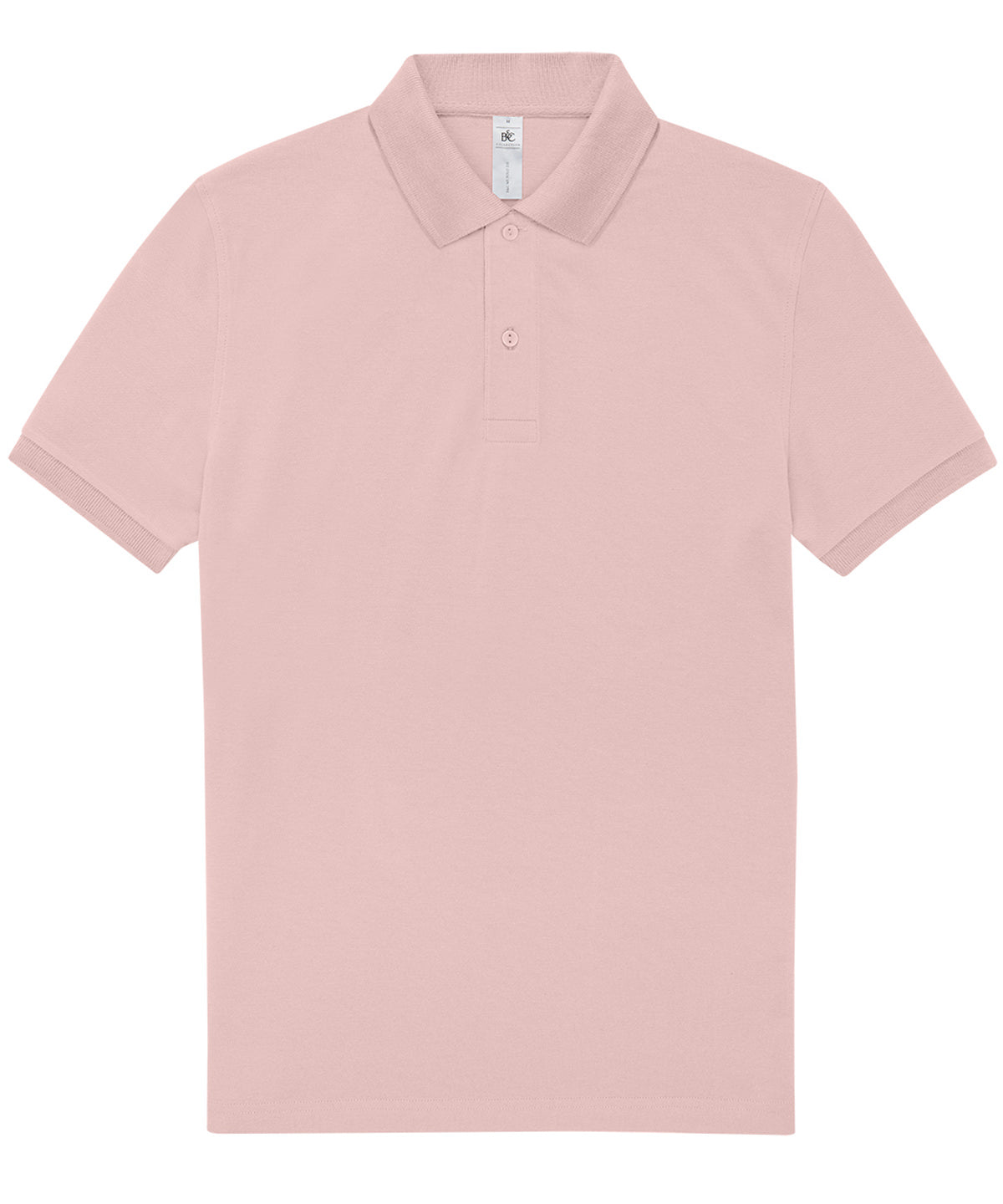 B&C Collection My Polo 210 Short Sleeve Lightweight Shirt - Blush Pink / S / Unisex - Shirts