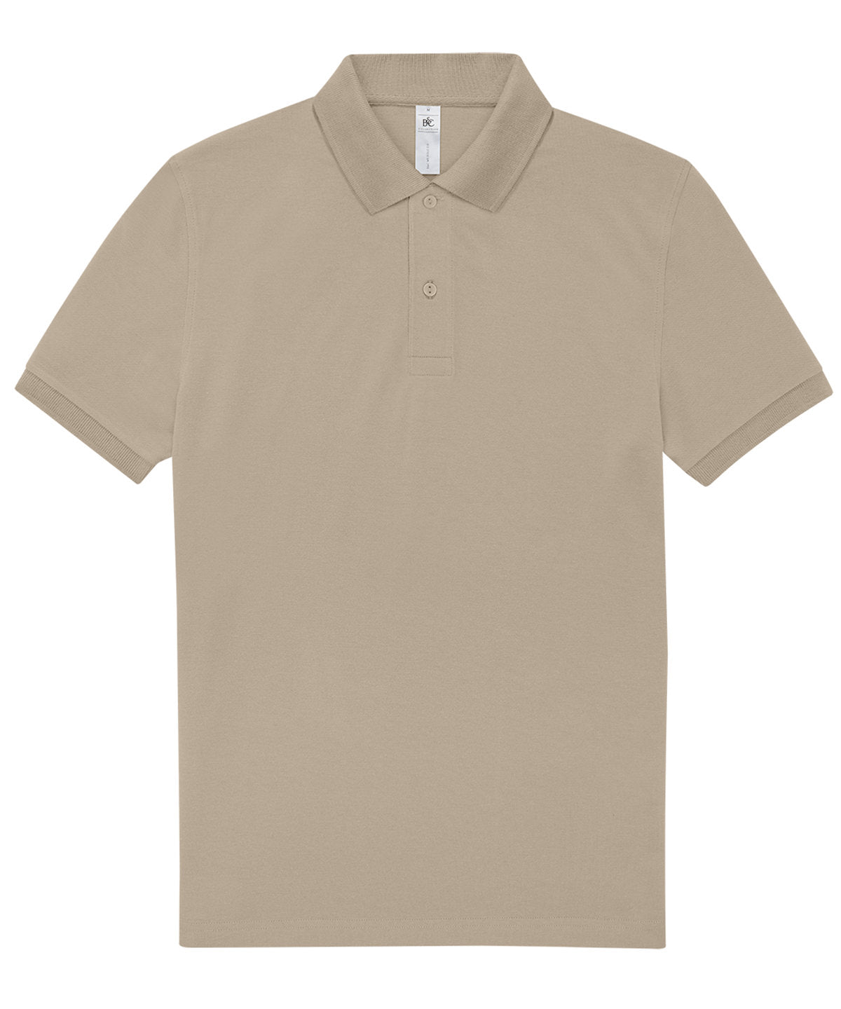 B&C Collection My Polo 210 Short Sleeve Lightweight Shirt - Mastic / S / Unisex - Shirts
