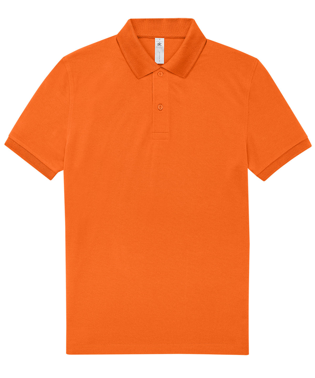 B&C Collection My Polo 210 Short Sleeve Lightweight Shirt - Pure Orange / S / Unisex - Shirts