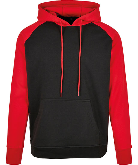 Build Your Brand Basic Raglan Hoodie