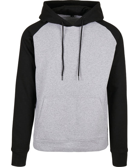 Build Your Brand Basic Raglan Hoodie