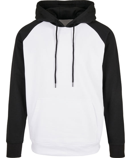 Build Your Brand Basic Raglan Hoodie