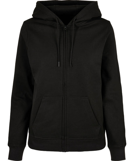Build Your Brand Basic Women’S Basic Zip Hoodie