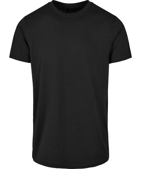 Build Your Brand Basic Round Neck Tee Black