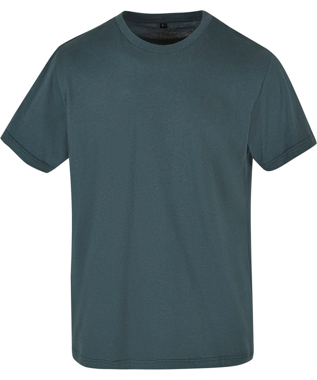 Build Your Brand Basic Round Neck Tee Bottle Green