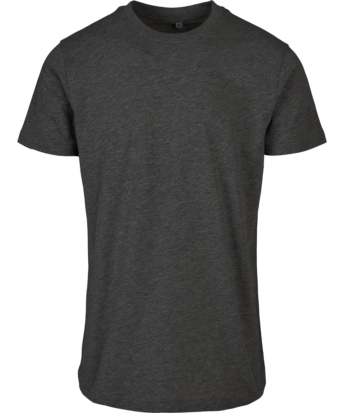 Build Your Brand Basic Round Neck Tee Charcoal - XS - T-Shirts
