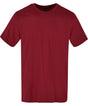 Build Your Brand Basic Round Neck Tee Cherry