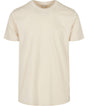 Build Your Brand Basic Round Neck Tee Sand