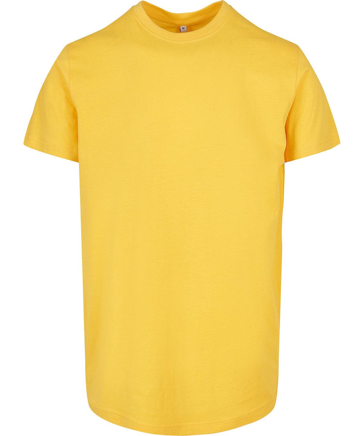 Build Your Brand Basic Round Neck Tee Taxi Yellow