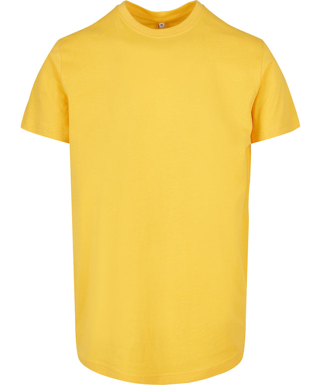 Build Your Brand Basic Round Neck Tee Taxi Yellow