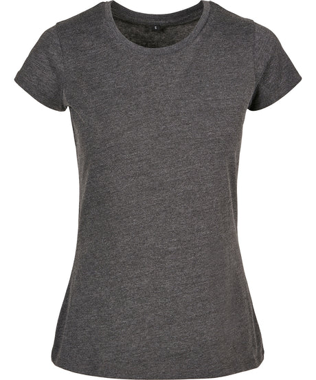 Build Your Brand Basic Womens Basic Tee Charcoal