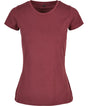Build Your Brand Basic Womens Basic Tee Cherry