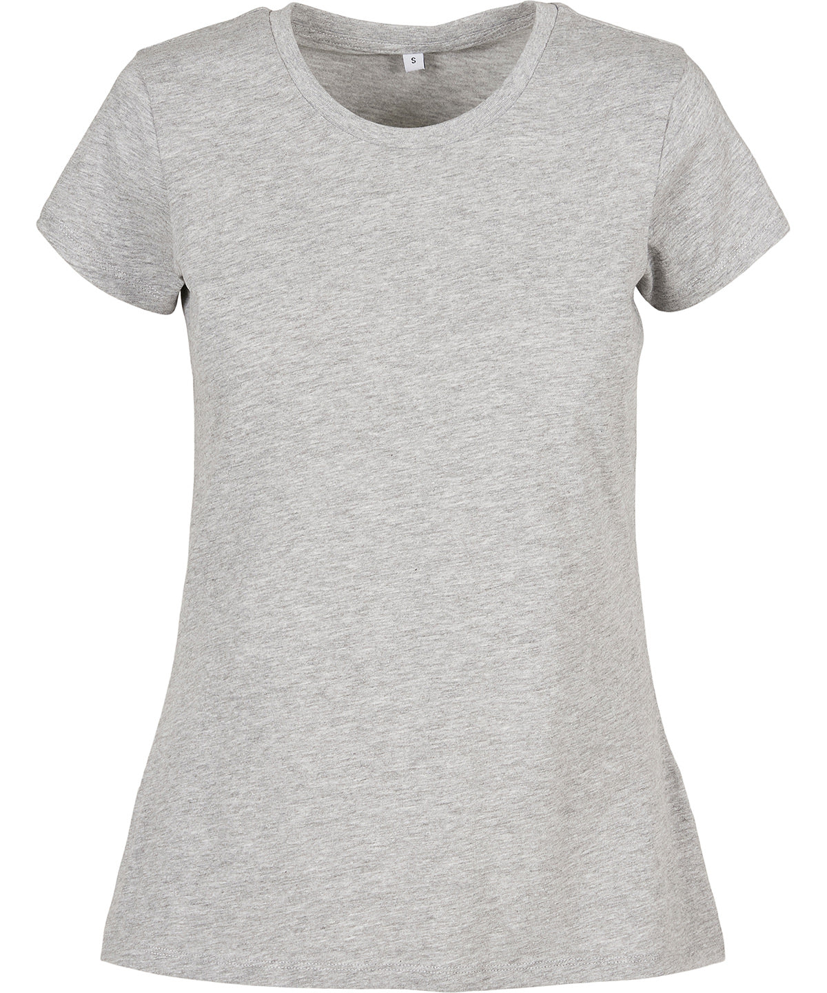 Build Your Brand Basic Womens Tee Heather Grey - XS - T-Shirts