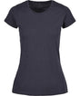 Build Your Brand Basic Womens Basic Tee Navy