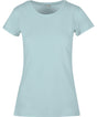 Build Your Brand Basic Womens Basic Tee Ocean Blue