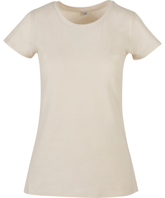 Build Your Brand Basic Womens Basic Tee Sand