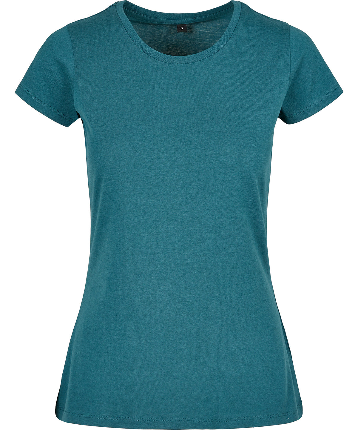 Build Your Brand Basic Womens Tee Teal - XS - T-Shirts