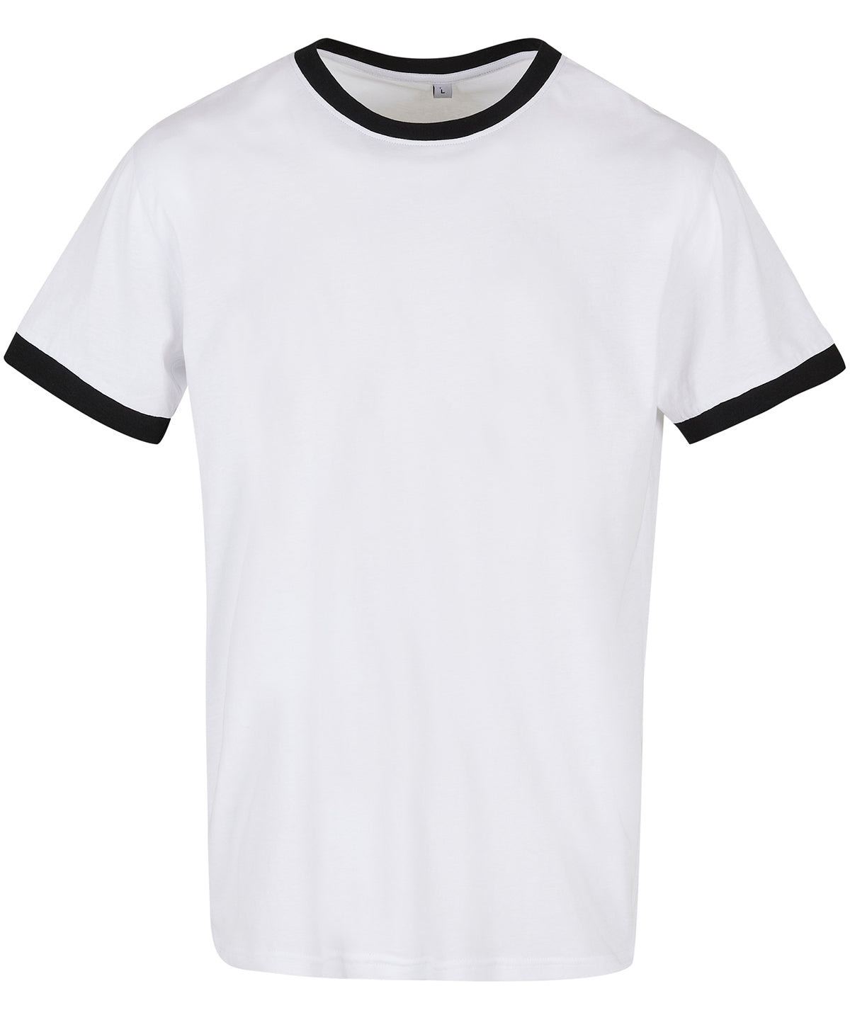 Build Your Brand Basic Ringer Tee