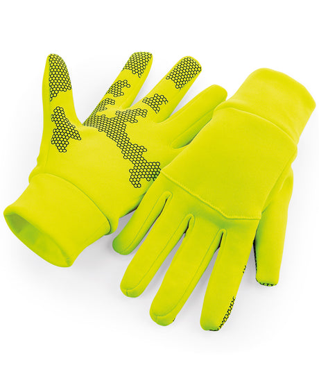 Beechfield Softshell sports tech gloves