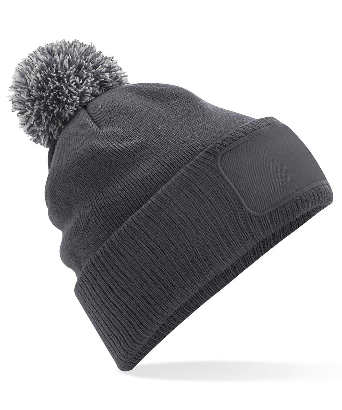 Beechfield Snowstar patch beanie