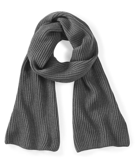 Beechfield Metro knitted scarf