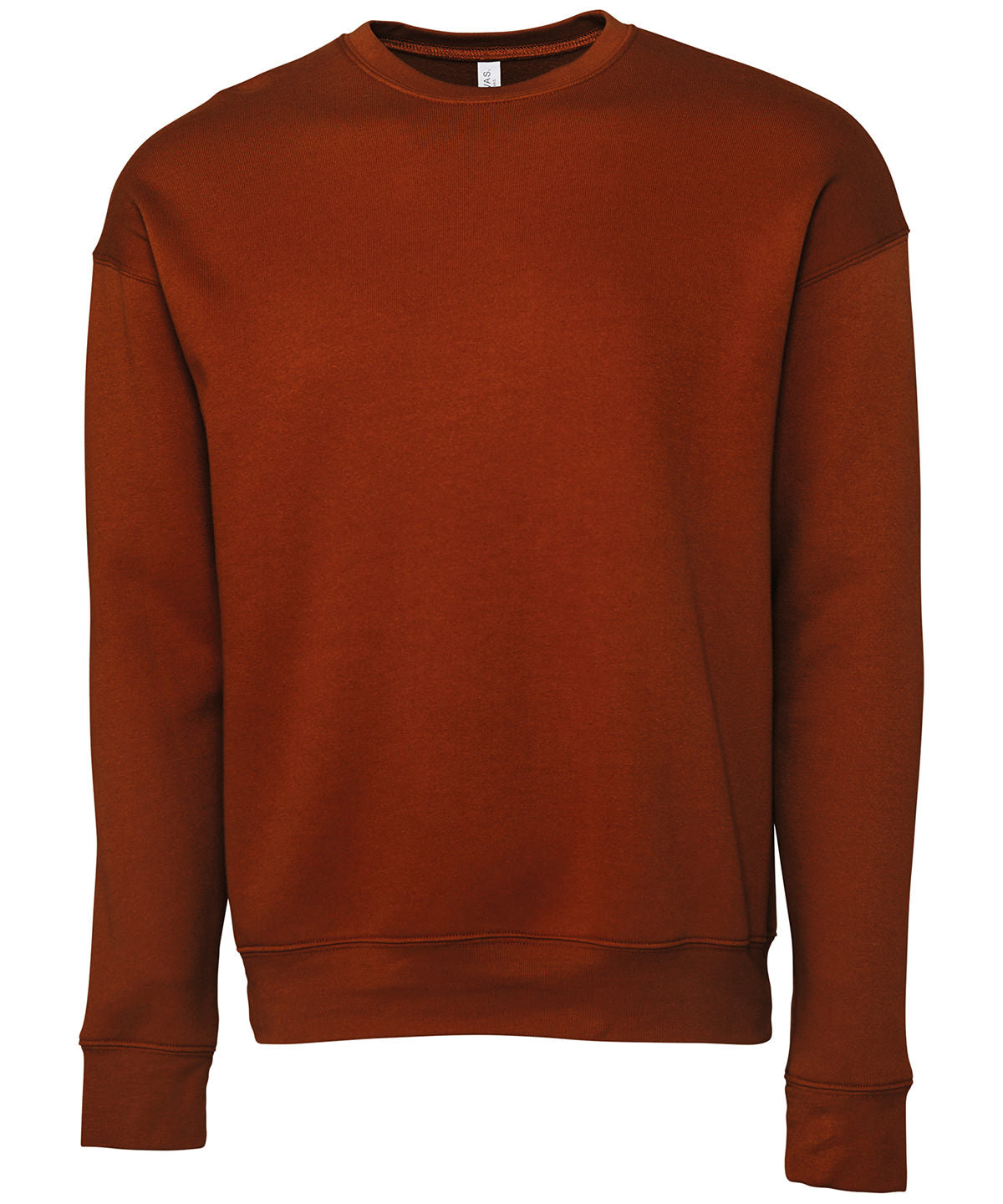 Bella Canvas Unisex drop shoulder fleece Brick