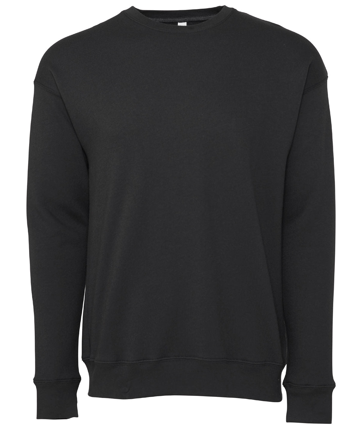 Bella Canvas Unisex Drop Shoulder Fleece Pullover - DTG Dark Grey / XS - Sweatshirts