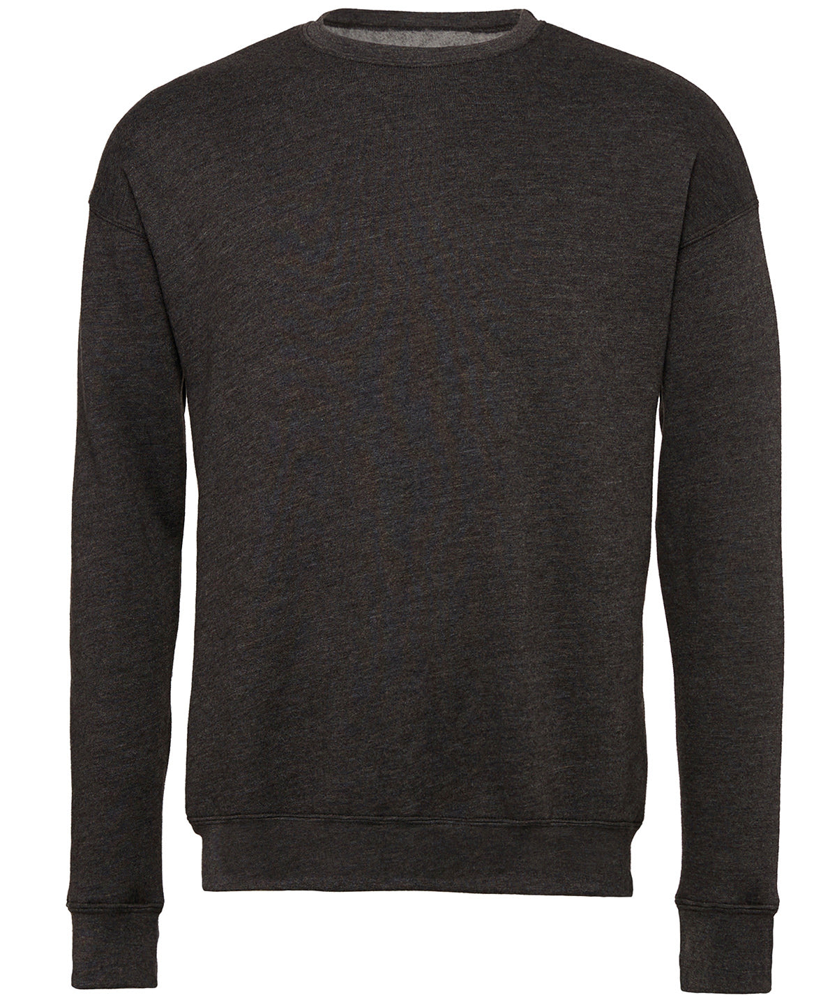 Bella Canvas Unisex drop shoulder fleece Dark Grey Heather