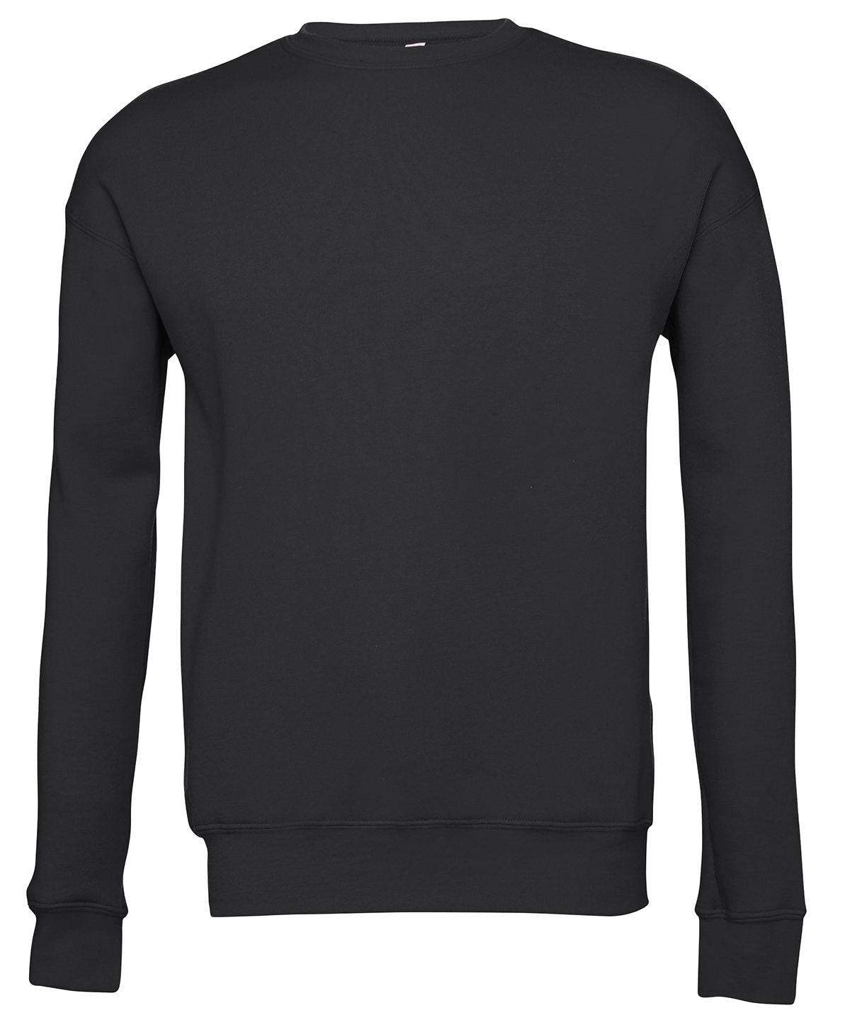 Bella Canvas Unisex Drop Shoulder Fleece Pullover - Dark Grey / XS - Sweatshirts
