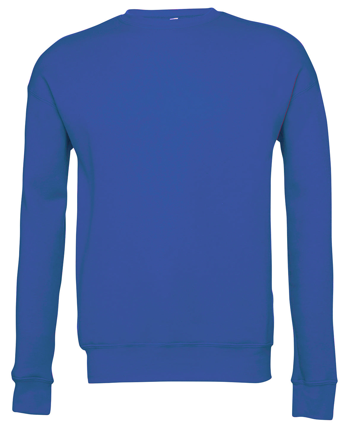 Bella Canvas Unisex drop shoulder fleece True Royal