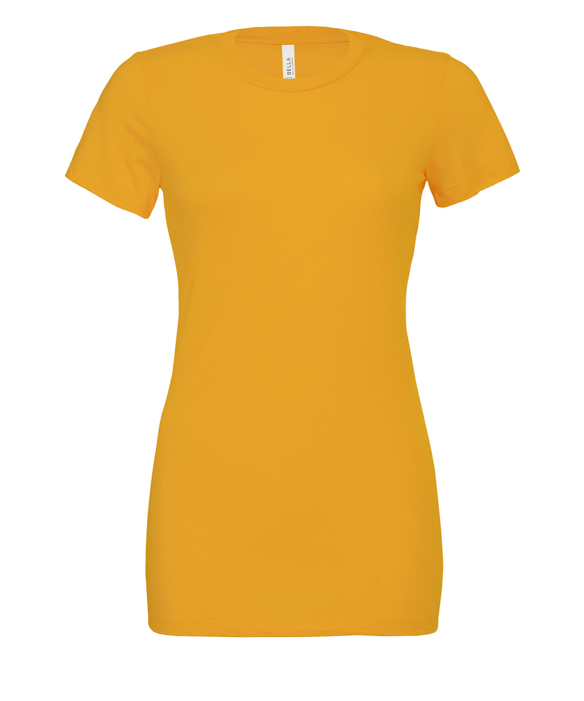Bella Canvas Womens relaxed Jersey short sleeve tee Mustard