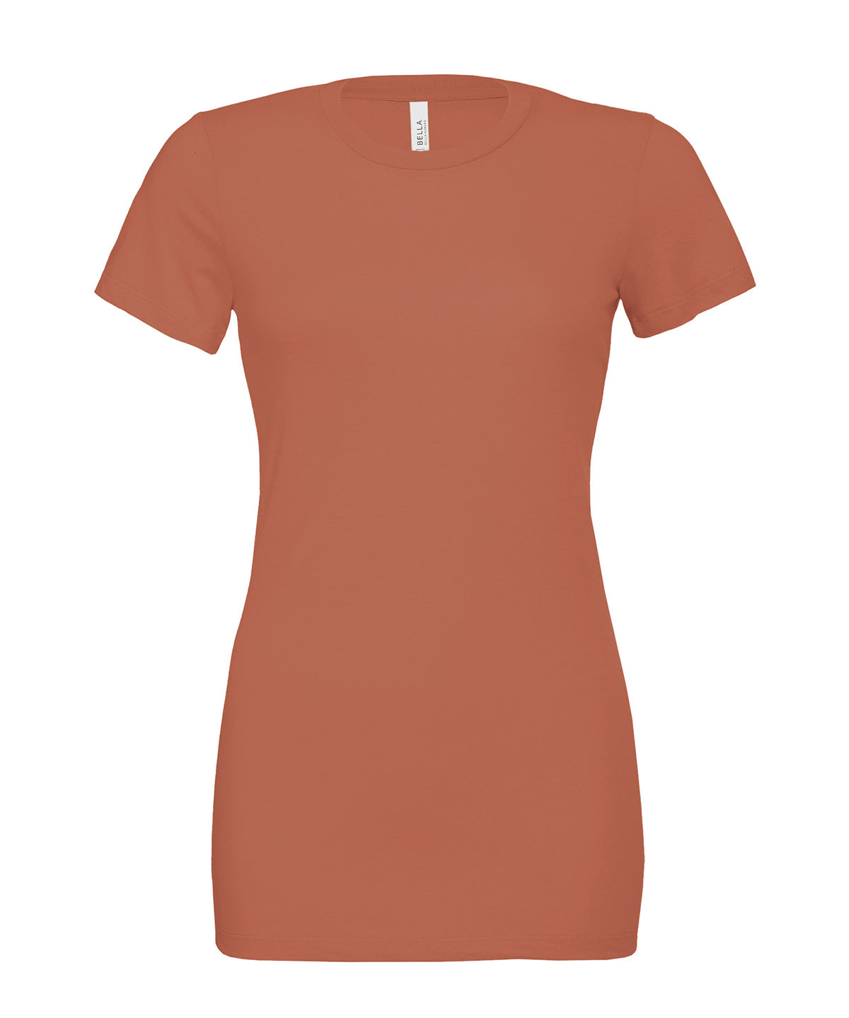 Bella Canvas Womens relaxed Jersey short sleeve tee Terracotta