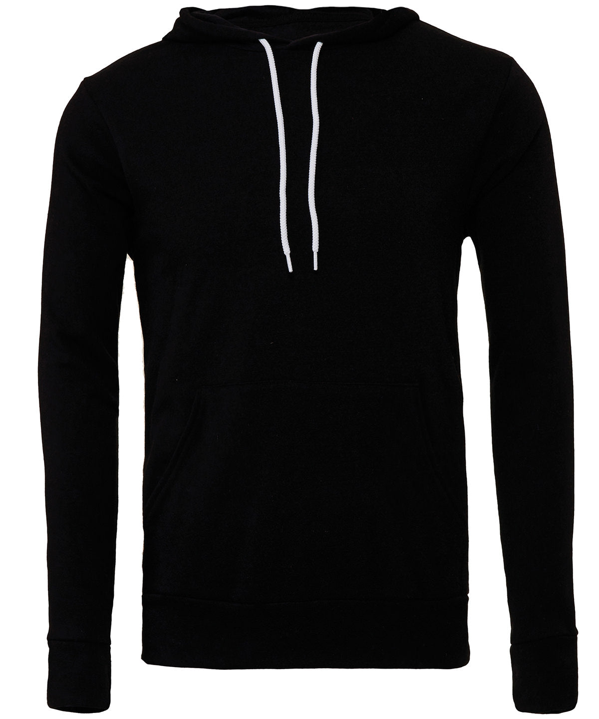 Bella Canvas Unisex Polycotton Fleece Pullover Hoodie - Black / XS - Hoodies