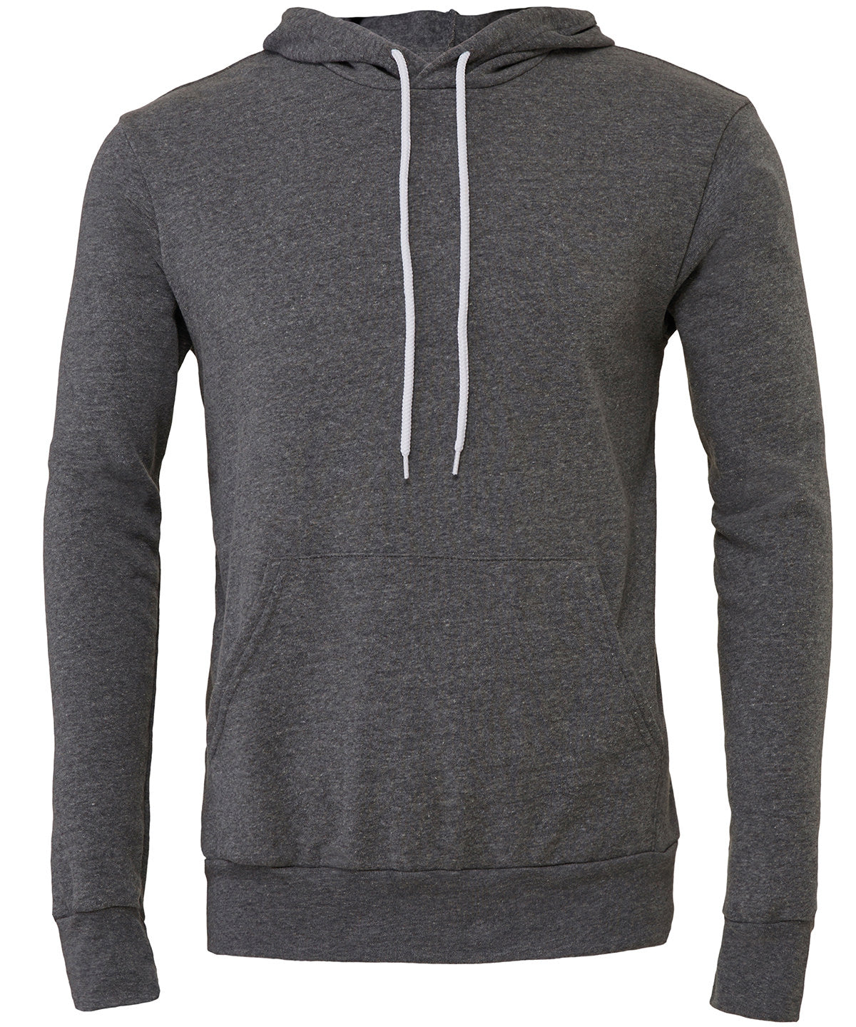 Bella Canvas Unisex polycotton fleece pullover hoodie Deep Heather