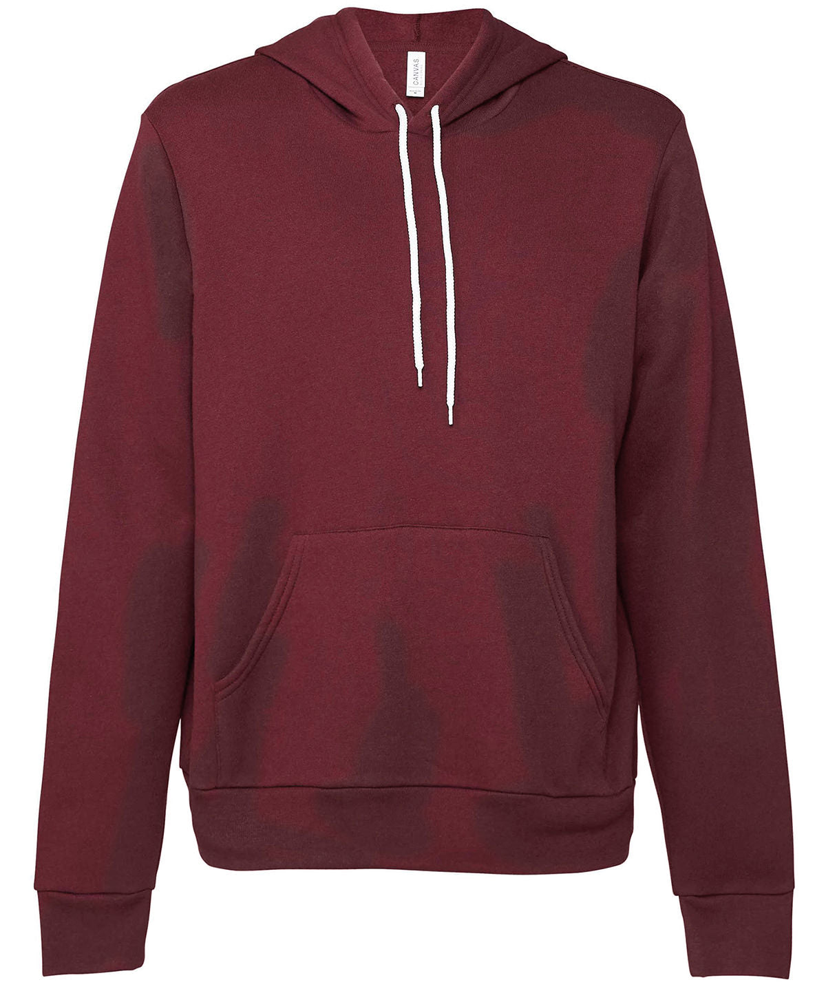 Bella Canvas Unisex Polycotton Fleece Pullover Hoodie - Maroon / XS - Hoodies