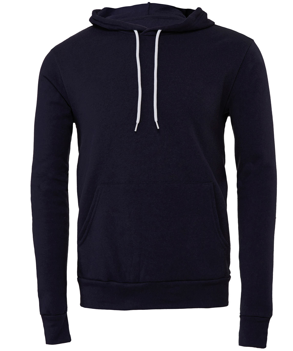 Bella Canvas Unisex Polycotton Fleece Pullover Hoodie - Navy / XS - Hoodies